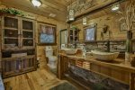 Master bathroom on Main